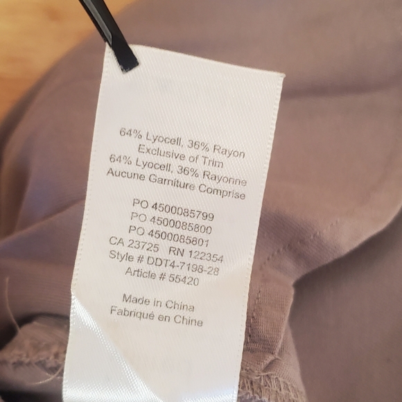 ♤ Aritzia Wilfred Taupe Gabrielle Midi Skirt with Side Slits Size XXS - Picture 10 of 11